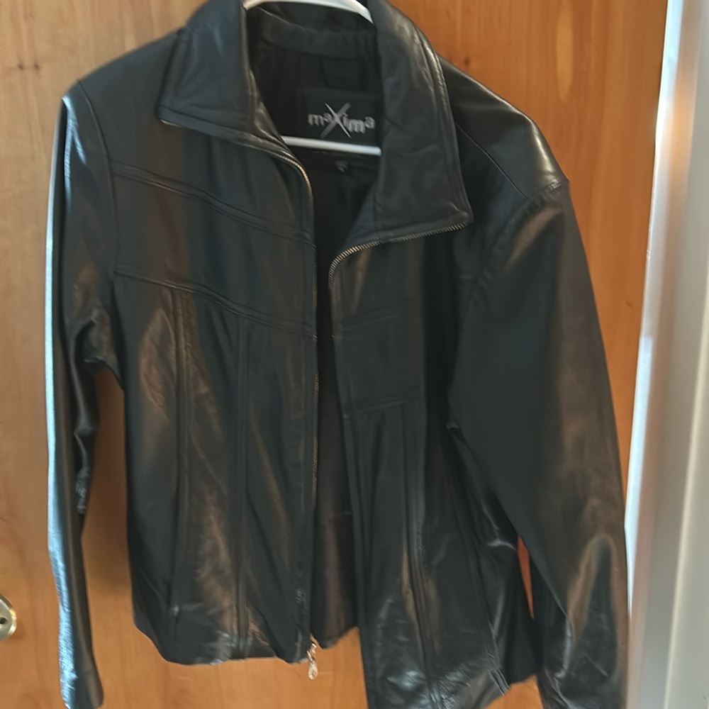 Vintage Maxima Wilson’s real leather coat women’s large